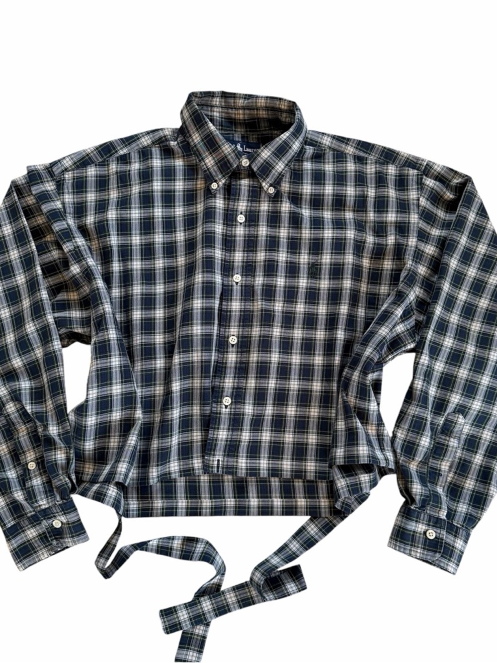 Ralph Lauren Upcycled Plaid Shirt